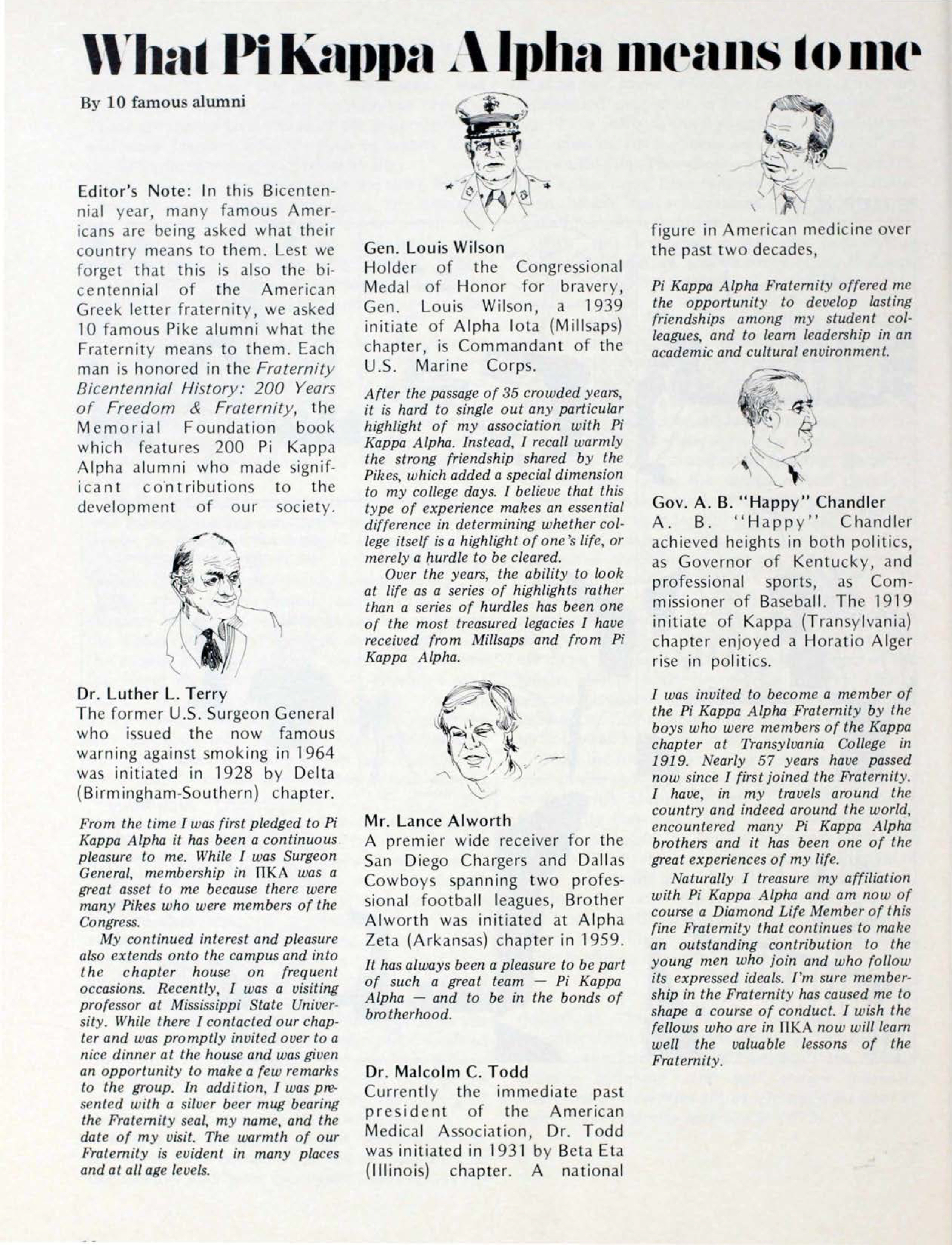 What Pi Kappa Alpha Means To Me